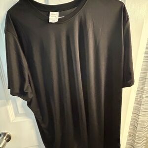Hanes Men's Black T-Shirt